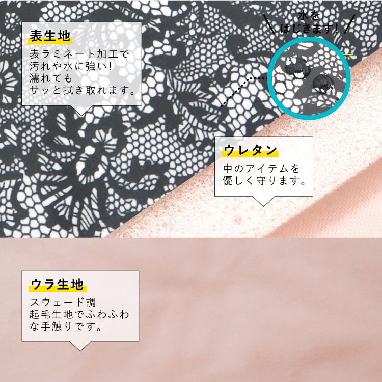 レイシーアラベスクメガネケース