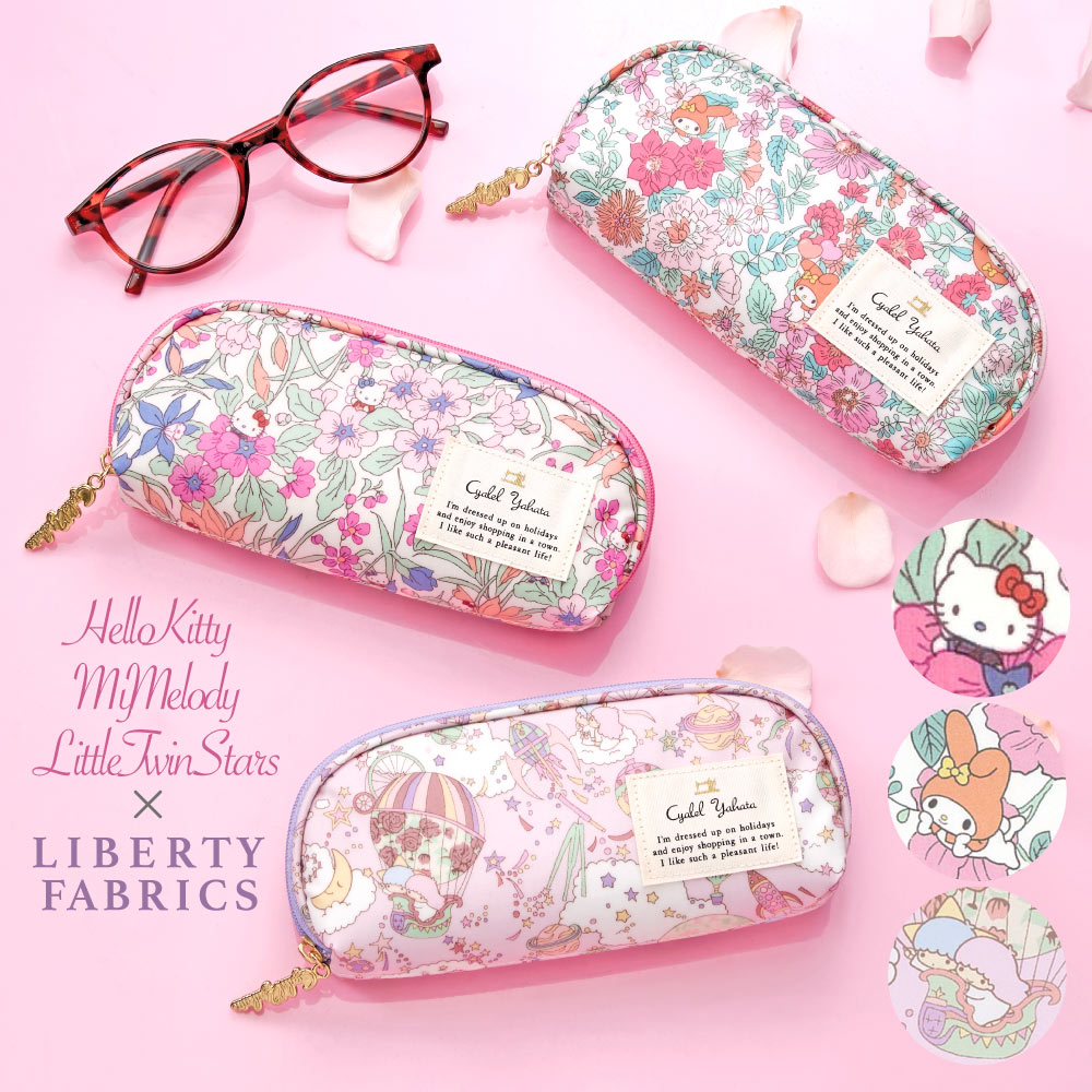 サンリオキャラクターズ ファスナーメガネケース